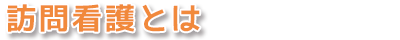 訪問看護とは